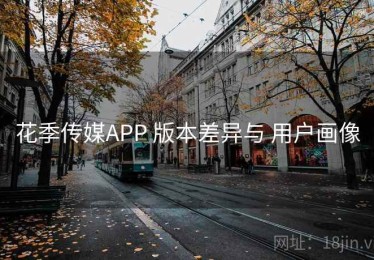 花季传媒APP 版本差异与 用户画像
