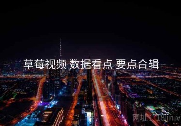 草莓视频 数据看点 要点合辑