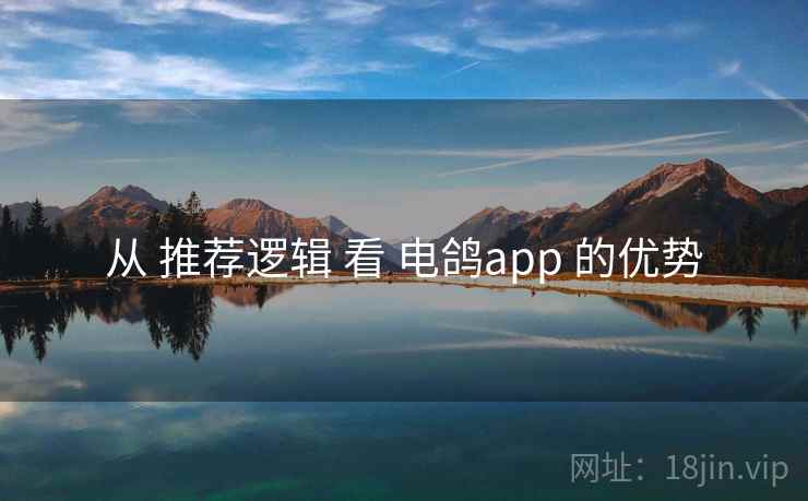从 推荐逻辑 看 电鸽app 的优势