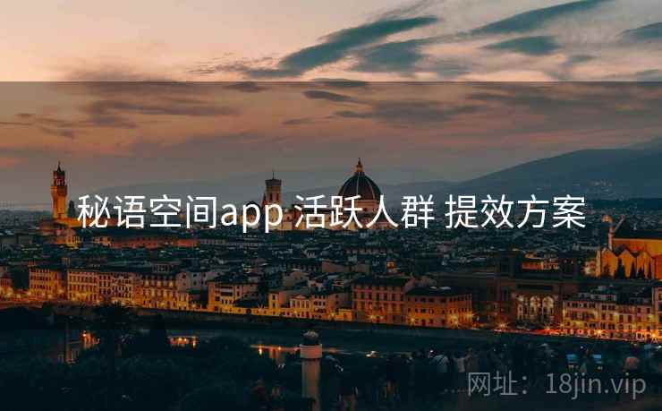 秘语空间app 活跃人群 提效方案