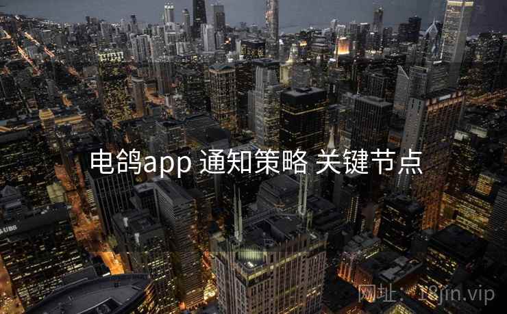 电鸽app 通知策略 关键节点
